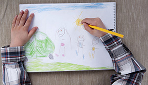 صورة: مراحل تطور رسوم الاطفال عند لونفيلد