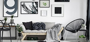 أفكار ونصائح لديكور حائط صالون المنزل صورة: أفكار ونصائح لديكور حائط صالون المنزل